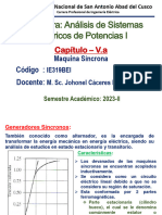 Capitulo V.A - Maquina Sincrona