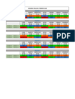 Horario de Tecnicos Crillon 2024 - Febrero