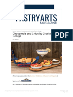 Chocamole and Chips by Charity George - Pastry Arts Magazine