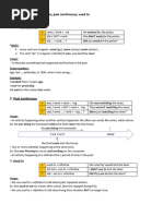 Simple Past Past Continuous