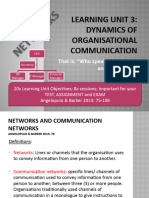 Lu3 Organisational Communication