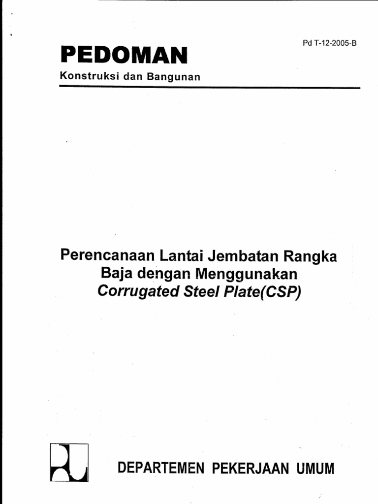 46.perencanaan Lantai Jembatan Rangka Baja Dengan Menggunakan