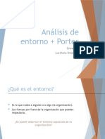 Análisis de Entorno + Porter: Estrategia Luz Elena Orozco C