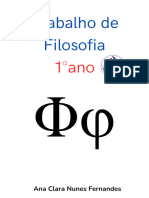 Trabalho de Filosofia