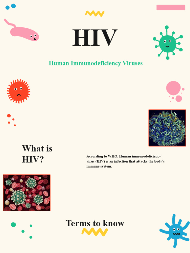 Biology PowerPoint About HIV | PDF | Hiv/Aids | Immune System
