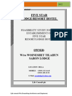 Hotel Feasibility StudySaron Lodge