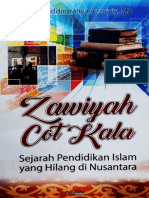 E Book ZAWIYAH COT KALA Sejarah Pendidikan Islam Yang Hilang Di Nusantara