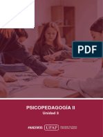 Unidad Iii - Contenido - Psicopedagogía Ii