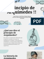 Principios de Arquímedes !!