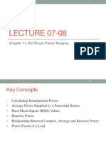 07-08 AC Circuit Power Analysis