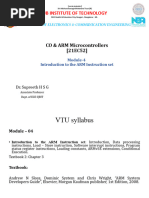 SJB Institute of Technology: CO & ARM Microcontrollers (21EC52)