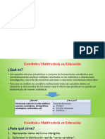 Multivariable Estadistica