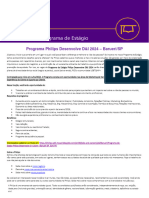 Campus Job Programa de Estágio Philips Desenvolve D&I Q3 2024 Barueri