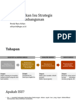 Isu Strategis Dalam Pembangunan - Rendy Bayu Aditya