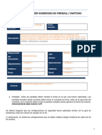 Req. 2.2.a Hardening - Firewall - Switches - Hostname Del Equipo.v1.0