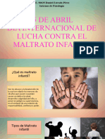 25 de Abril Dia Contra El Maltrato Infantil