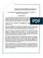 Enmienda Al Protocolo Al Tratado General de Integracion Economica Centroamericana - Protocolo de Guatemala