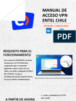 Manual de Acceso VPN Entel Chile