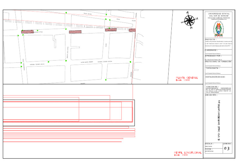 Planos A3 CALLE SANTISTEBAN-TOPO ACTUAL 3 | PDF