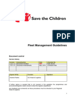 SCI - LOG - PRC - FL01 - Fleet Management Guidelines 2015 v1.0