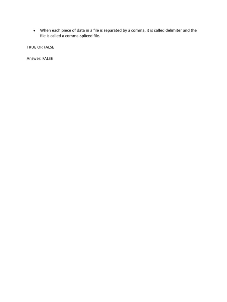 Data File Formats Explained | PDF