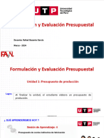 Formulación y Evaluación Presupuestal S-4 PREG - UTP-2024-1 - C