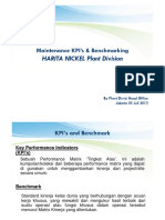 KPIs Benchmarking Plant Harita Nickel 2013