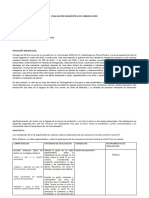 Evaluación Diagnóstico 4to