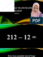 Kuiz Mate Tahun 6