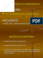 Análise do Sistema do Agronegócio