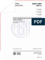 NBR 7581-2 - Telha Ondulada de Fibrocimento - Ensaios