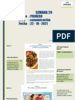 Semana 29 1ero Eda8 Leemos Textos para Conocer La Problemática de La Alimentación