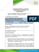 Guía de Actividades y Rúbrica de Evaluación - Unidad 2 - Fase 3 - Análisis Ley 1876 SNIA, Análisis Problemáticas Locales