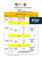 JADUAL TAEKWANDO 2024 SUPER UiTM 2024