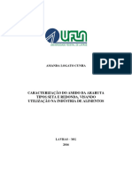 DISSERTACAO - Caracterização Do Amido Da Araruta Tipos Seta e Redonda, Visando Utilização Na Indústria de Alimentos