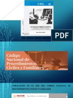 Lecciones de Derecho Procesal Conforme Al Cnpcyf Zacatecas Marzo 2024