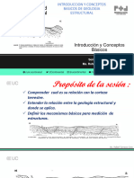 Presentacion Semana 1 - Sesion 1 - (Geologia Estructural) Introduccion y Conceptos Basicos de