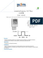 Fotocelula 12V