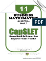 Bus Math Q4 W7