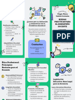 Triptico Buenas Practicas Docente