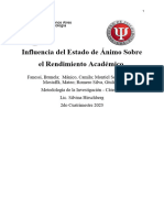 Influencia Del Estado de Ánimo Sobre El Rendimiento Académico