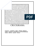 CRUCIGRAMA Enfermedades Parasitaria