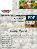 Panorama Da Suinocultura No Brasil e No Mundo