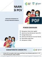 1 - Pelaksanaan Imunisasi PCV