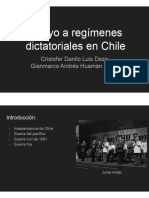 Apoyo A Regímenes Dictatoriales en Chile