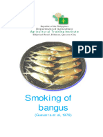 Smoking of Bangus