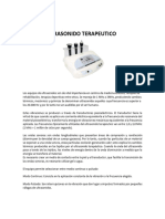 Manual Ultrasonido Terapeutico