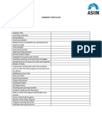 AAR - LENGKAP Template Summary Curiculum