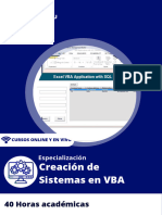 Esp. en Sistemas en VBA para Excel