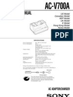 AC-V700A Service Manual